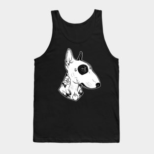 Dog Tattooed Bull Terrier Tank Top